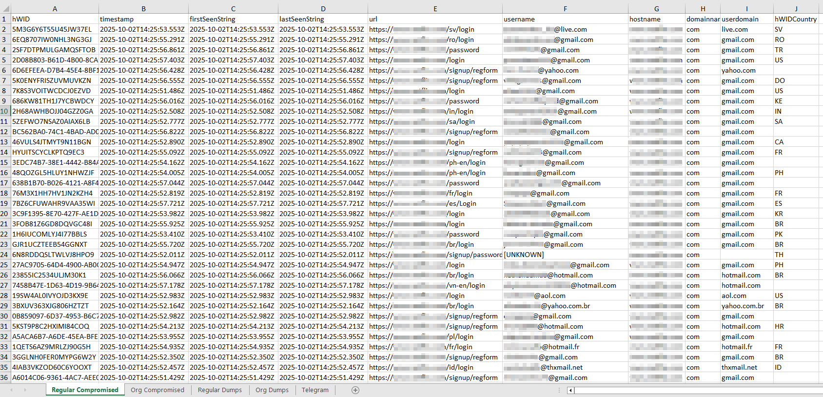 Example for report preview