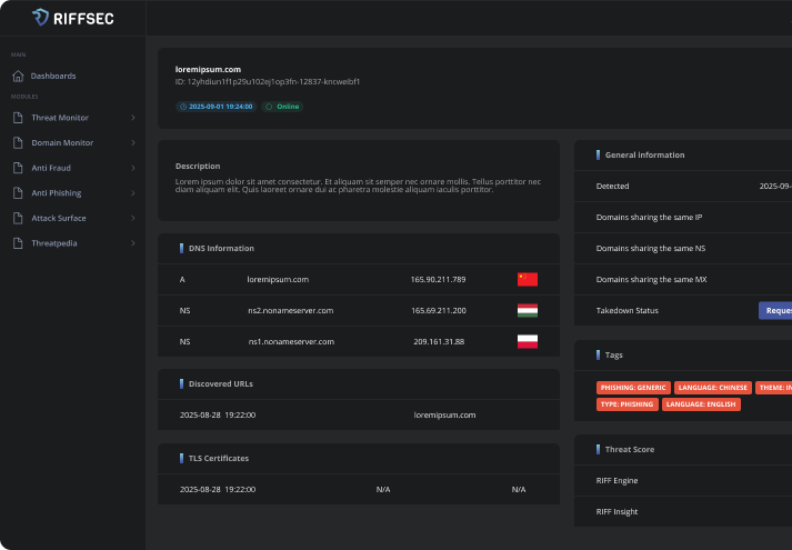 Detect data breaches, phishing, and emerging threats faster